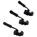 3 個ジッパー修理キット取り外し可能なジッパー交換セットジッパー修理セット 3 サイズジッパープラージーンズスーツケース用
