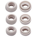A-Focus イヤーピース イヤーチップ イヤホンカバー Galaxy Buds Pro用 交換用シリコン製イヤーピース SM-R190NZSAXJP用 S/M/L 3ペアセット シルバー(Silver)