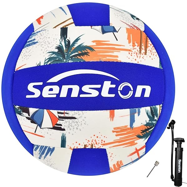 Senston バレーボール5号防水ソフトバレーボールはプール遊び、ビーチバレー、室内外プールに最適です