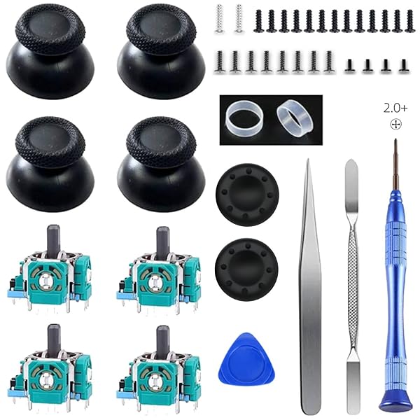 aninako PS5 コントローラー修理 ジョイスティック アナログスティック センサー サムスティック モジュール修理部品