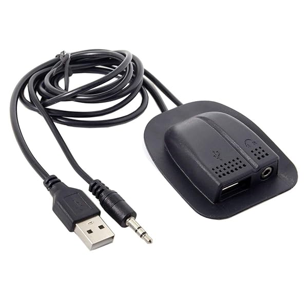 楽天ピオマーケットJSER バックパック USB 2.0 & オーディオ 3.5mm 充電延長ケーブル 実用的 便利 アウトドア 旅行 キャンプ 外付け