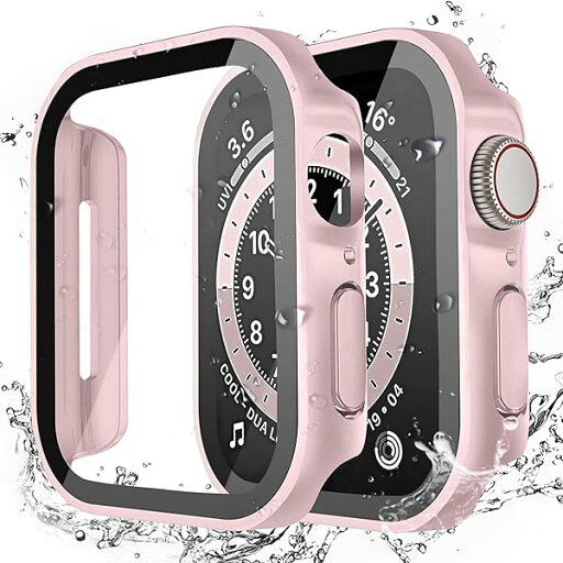 LISAMER 対応 Apple Watch ケース Series 10/9/8/SE/7/6/5/4 41mm アップルウォッチ用 ケース 防水 一体型 新デザイン 3D直角エッジ 超薄型 PC+ガラス素材 高透過率 対応 Apple Watch LISAMER 対応 Apple Watch ケース Series 10/9/8/SE/7/6/5/4 41mm アップルウォッチ用 ケース 防水 一体型 新デザイン 3D直角エッジ 超薄型 PC+ガラス素材 高透過率 対応 Apple Watch