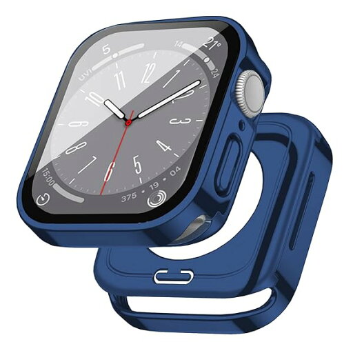 TALENANA for Apple Watchケース【2 in 1防水設計】45mm 44mm 41mm 40mmアップルウォッチ 用 保護ケース 強化ガラスフィルム 一体型 Series 9/8/7/6/SE/5/4 メッキ加工 3D直角エッジデ TALENANA for Apple Watchケース【2 in 1防水設計】45mm 44mm 41mm 40mmアップルウォッチ 用 保護ケース 強化ガラスフィルム 一体型 Series 9/8/7/6/SE/5/4 メッキ加工 3D直角エッジデ