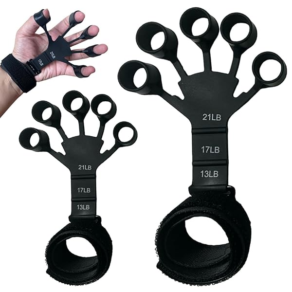 フィンガーパワー ハンドグリップ フィンガートレーナー 指トレーニング 握力強化トレーナー 握力 13-2..