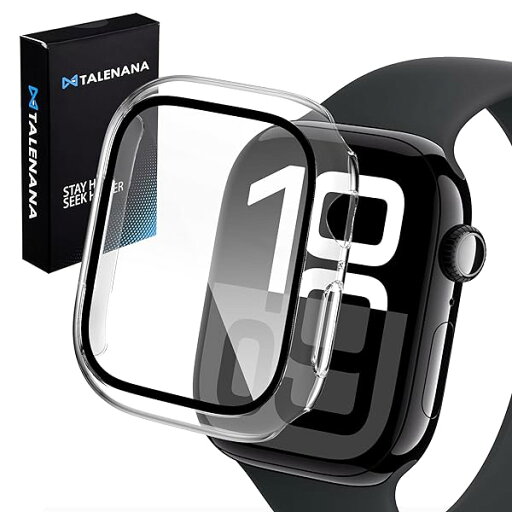 TALENANA for Apple Watch 10ケース 42mm アップルウォッチ10保護カバー ガラスフィルム 一体型 アップルウォッチ シリーズ10対応 PC素材 耐衝撃 タッチ感良好 衝撃吸収 防塵 Apple Watch 10アクセサリ TALENANA for Apple Watch 10ケース 42mm アップルウォッチ10保護カバー ガラスフィルム 一体型 アップルウォッチ シリーズ10対応 PC素材 耐衝撃 タッチ感良好 衝撃吸収 防塵 Apple Watch 10アクセサリ