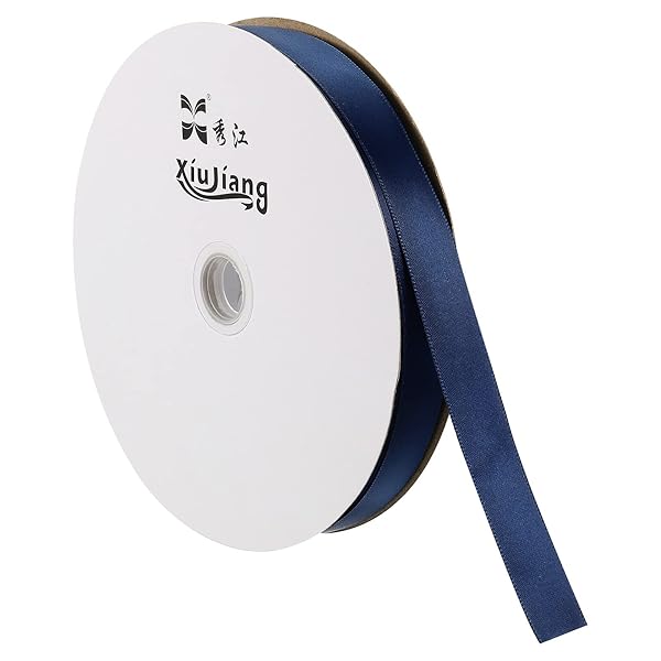 PATIKIL 20 mm幅 91.4 M サテンリボン 両面ソリッド クラフトロール パーティー ホームDIY ラッピング..