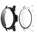 SHEAWA for Garmin(ガーミン) vivoactive 5 ケース カバー 2個セット PC+強化ガラスフィルム 9H硬度 互換品 全面保護 一体...