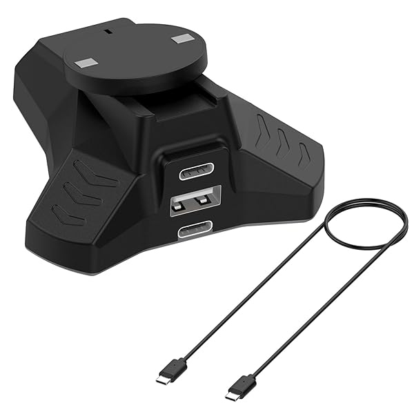 SHEAWA for Logicool G PRO X SUPERLIGHT2/SUPERLIGHT 充電器 ワイヤレス充電 USB充電 G PRO Wireless 3/2/1/G903/G703/G502/G403など 指示ランプ搭載 充電ホルダ