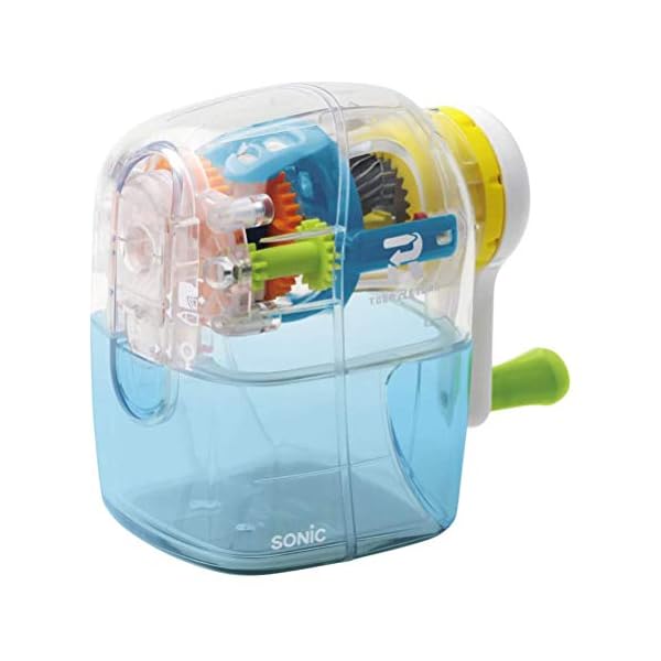 ソニック(Sonic) 鉛筆削り トガリターン 手動 透明 EK-4297-T