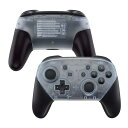 eXtremeRate プロコン switchに対応用フェースプレートとバックプレート、クリア素材のスイッチ プロコンに対応用DIY交換ハウジングケース(switch proコントローラーは含まれていません。)【グレイシャーブルー】