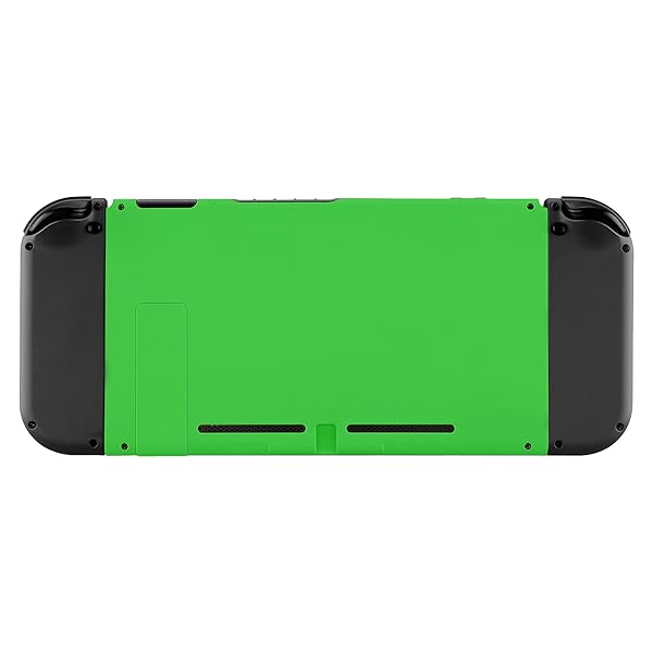 eXtremeRate Switchコンソールに対応用DIY背面ハウジングシェル、キックスタンド付き‐ジョイコンのシェルは含まれていません【グリーン】