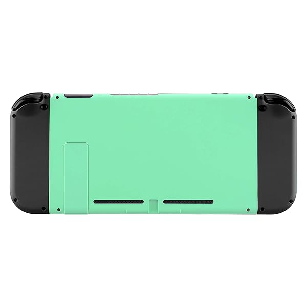 eXtremeRate Switchコンソールに対応用DIY背面ハウジングシェル、キックスタンド付き‐ジョイコンのシェルは含まれていません【ミントグリーン】