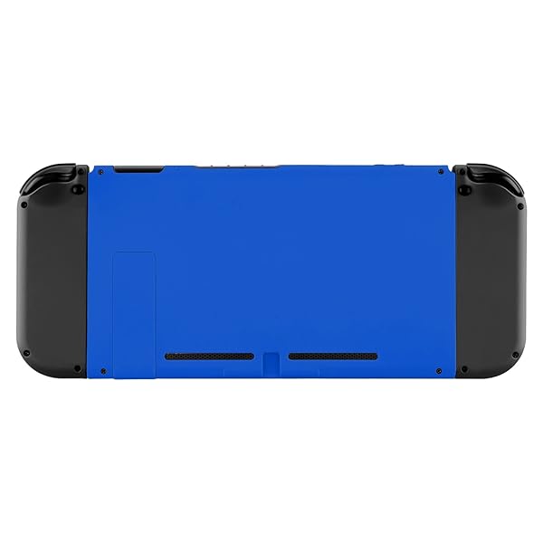 eXtremeRate Switchコンソールに対応用DIY背面ハウジングシェル、キックスタンド付き‐ジョイコンのシェルは含まれていません【ブルー】