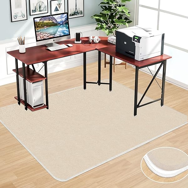 チェアマット 100 140cmカーペット 床保護マットデスク下 JAYFAN 椅子 マット ゲーミングチェアマット ..