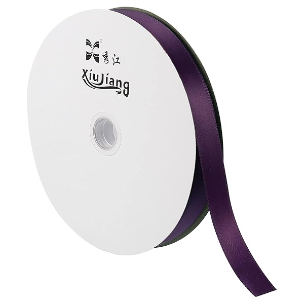 PATIKIL 20 mm幅 91.4 M サテンリボン 両面ソリッド クラフトロール パーティー ホームDIY ラッピング..