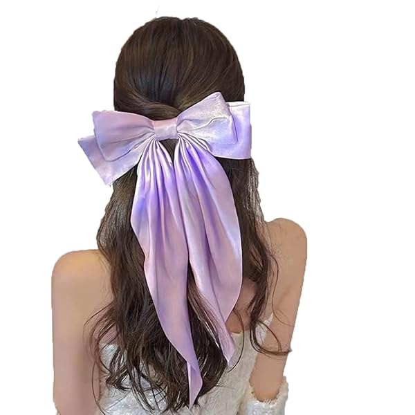 FASELE ヘア蝶結び ヘアクリップ 髪飾り 髪留め 大きめ 雅びやか ヘアアクセサリー 可愛い おしゃれ レディース 結婚式 卒業式 入学式 パーティー 記念日 プレゼント