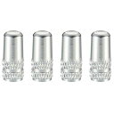 YFFSFDC 自転車 仏式 バルブキャップ 4個セット アルミ合金製 タイヤ バルブ キャップ アルミバルブキャップ フレンチバルブ ロードバイク ドレスアッ...