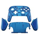 コントローラーではなく、eXtremeRate switch proコントローラーに対応用グリップフェースとバックプレートケースキット(クリアブルー)、 スイッチプロコンに対応用DIY交換用ハウジングカバー