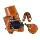 kinokoo Nikonミラーレス一眼カメラZ fc ケース zfc ケース 28mm/16-51mmレンズ対応 zfc カメラケース ストラップ付き カメラ...
