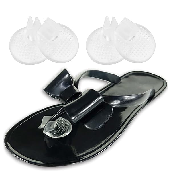 ZHEJIA つま先 インソール【2足4枚セット】足裏パッド 前足パッド 足裏サポート ジェルインソール 靴ズ..