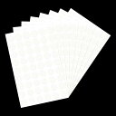 両面テープ 丸 はがせる 接着ドット両面テープ 超強力 透明 防水 工業部品の接着に 粘着 ポスターはってはがせる 固定 両面シール 壁に貼る 写真貼り のり残...