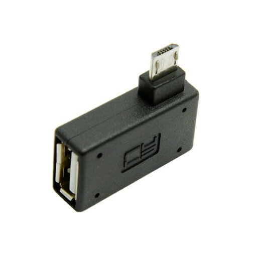Cablecc 90度左アングルMicro USB 2.0 OTGホストアダプタとUSB電源for Galaxy s3 s4 s5 note2 note3携帯電話&タブレット Cablecc 90度左アングルMicro USB 2.0 OTGホストアダプタとUSB電源for Galaxy s3 s4 s5 note2 note3携帯電話&タブレット