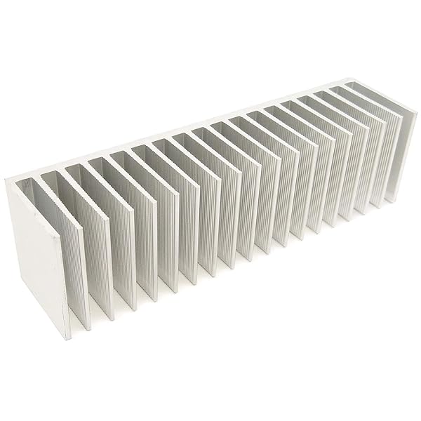 Wingostore ヒートシンク冷却モジュール アルミニウムヒートシンククーラーフィン (7.2インチ x 1.7イ..