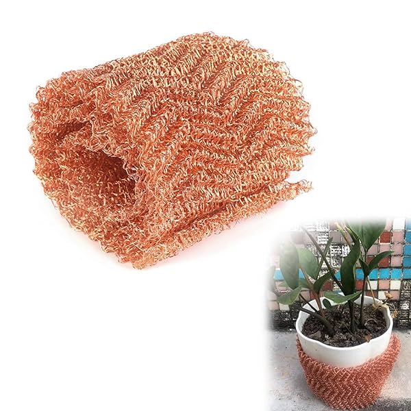 ネズミ 駆除 金網 ネズミ ネット 銅ネット 銅メッシュ 金網ロール ソフト ナメクジ 侵入防止 侵入対策 ネット シート ナメクジ 鼠 侵入防止 (1m)