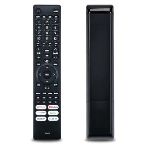 SHZ EN3A40 ハイセンス液晶テレビ用交換用テレビリモコン、設定不要、簡単な操作、敏感な反応 75U8F 65U8F 55U8F 50U8F 43U75F 50U75F 55U75F 43U7F 50U7F 50U7F 55U7F 65U7F
