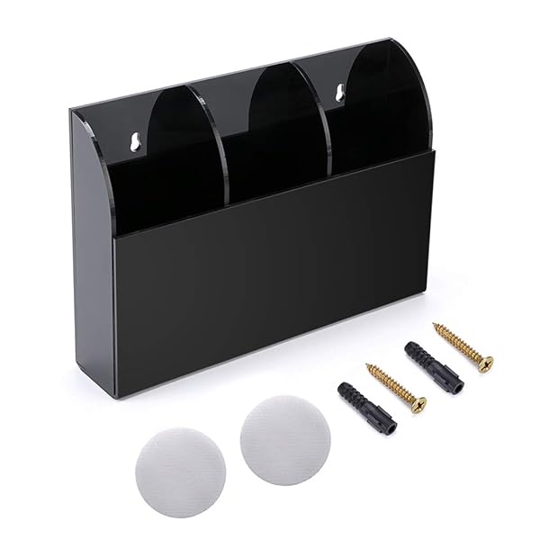 Sumnacon リモコン 収納 壁掛け リモコンラック リモコンケース リモコンスタンド アクリル テレビ エ..