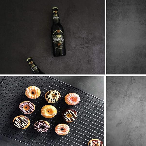 Selens 両面背景紙 写真撮影背景紙 バックペーパー ペーパーシート 大理石 復古調 56x88cm 商品撮影 自..