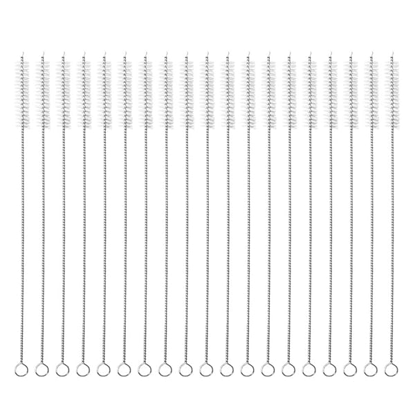 Perfectgoing ストローブラシ チューブブラシ 哺乳瓶ブラシ 飲用ストロー＆ホース専用 極細タイプ 隙間..