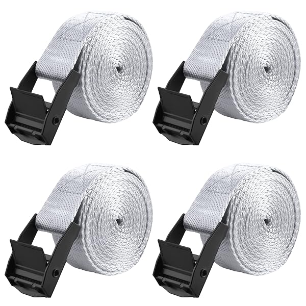 Azarxis 荷締めベルト 固定ベルト 荷締め ベルト 3m 荷物ベルト ラッシングベルト 荷締バンド 締付 運..