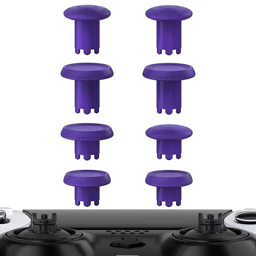 eXtremeRate ThumbsGear ps5 edgeコントローラー対応用交換可能なサムスティック、ps5 edgeコントローラー対応用アナログサムスティックキャップ-4段階の高さと3種類の表面グリップ-サムスティックベースは含まれていません eXtremeRate ThumbsGear ps5 edgeコントローラー対応用交換可能なサムスティック、ps5 edgeコントローラー対応用アナログサムスティックキャップ-4段階の高さと3種類の表面グリップ-サムスティックベースは含まれていません