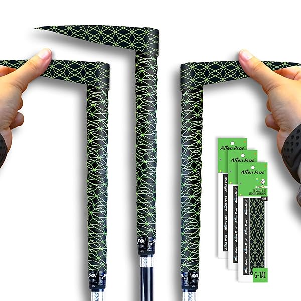 Alien Pros ゴルフラッピングテープ（3個セット）キュービック - 革新的なゴルフクラブグリップソリュ..