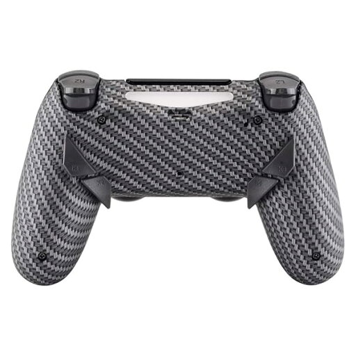 コントローラー本体ではなく、eXtremeRate ps4コントローラー(JDM-040/050/055)に対応用Dawnプログラマブルリマップキット、アップグレードボードと再設計されたバックケースと4つのバックボタンが備えます【ブラックとシルバーの コントローラー本体ではなく、eXtremeRate ps4コントローラー(JDM-040/050/055)に対応用Dawnプログラマブルリマップキット、アップグレードボードと再設計されたバックケースと4つのバックボタンが備えます【ブラックとシルバーの