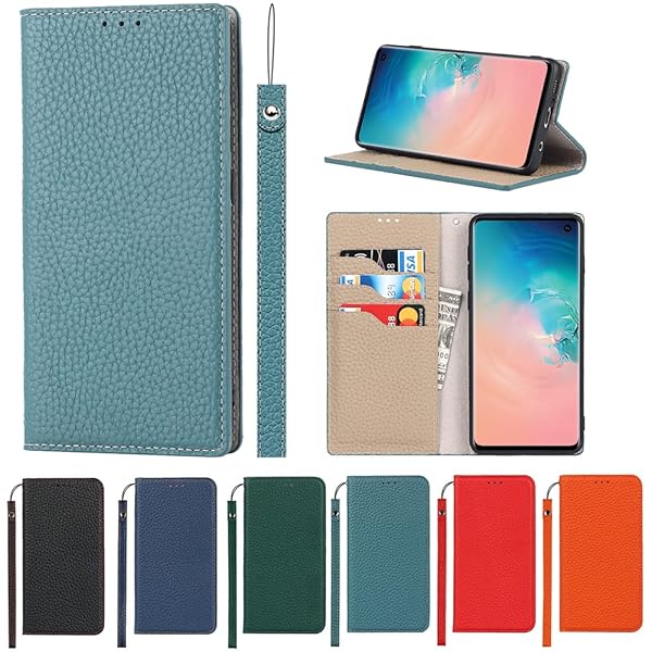 Eastwave for Galaxy S10 ケース 本革 牛革 サムスン ギャラクシー for Galaxy S10 SC-03L / SCV41 ケース for sumsung galaxy s10 手帳型 カバー Case カバー 手帳 本革