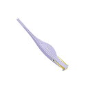 YFFSFDC LEDライト付き耳かき ピンセットローズゴールド 耳掃除 子供用 極細先端 ステンレス製 ピンセットタイプ ミミ光棒 はっきり見える (パープル)(4)