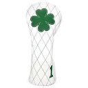 ゴルフヘッドカバー ゴルフウッドカバー Lucky Clover (ドライバー用(1枚))