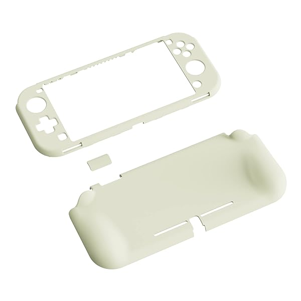 PlayVital ZealProtect Nintendo Switch Liteに対応用保護シェル、Switch Liteに対応用人間工学に基づいたデザインしたハードシェル、ジョイコンのシェル&グラスフィルム&サムライカバー&ボタンキャップは付属