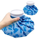 GOKEI アイスバッグ 氷のう 氷嚢 【S+Mセット】 アイシングバッグ 大口径 冷温両用 水漏れ防止 アイス バッグ スポーツ 手首用 肘用 膝用 関節 夏...