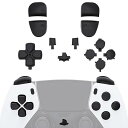 eXtremeRateのps5 edgeコントローラーに対応用ピュアカラー交換フルボタンセット Dパッド、シェアオプション、ホーム、フェイスボタンとR1、L1、...