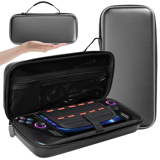 Miimall for Rog Ally X 用ケース 収納ケース キャリングケース カバー ASUS Rog Ally 用ケース 収納バッグ 収納ボックス 耐衝撃 軽量 傷防止 ASUS ゲーミングPC ROG Ally X / ROG Ally対 Miimall for Rog Ally X 用ケース 収納ケース キャリングケース カバー ASUS Rog Ally 用ケース 収納バッグ 収納ボックス 耐衝撃 軽量 傷防止 ASUS ゲーミングPC ROG Ally X / ROG Ally対