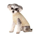 Epochtech 犬服 猫服 犬用 セーター 春 秋 冬 犬用 ニット セーター 防寒着 暖かい 可愛い おしゃれ 小型犬 中型犬 ペット服 (カーキ, S)