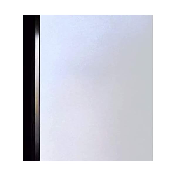 DUOFIRE 窓 めかくしシート 窓ガラス目隠しフィルム 目隠しシート 窓 ガラスフィルム 窓 窓用フィルム すりガラス調・インテリア ガラスフィルム 水で貼る・貼り直し可能 断熱遮熱シート UVカット 防虫忌避 飛散防止 艶消し白い色 DS001