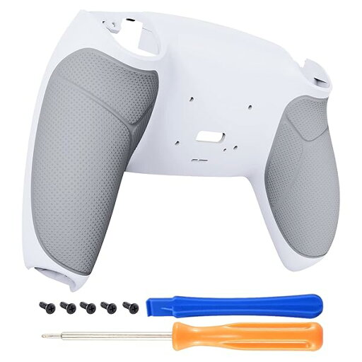 ps5BDM-010&BDM-020&BDM-030&BDM-040&BDM-050コントローラーに対応用の再設計されたパフォーマンスラバーグリップ白い背面シェル、eXtremerate RISEリマップキット-コントローラーとRISEリマップボード ps5BDM-010&BDM-020&BDM-030&BDM-040&BDM-050コントローラーに対応用の再設計されたパフォーマンスラバーグリップ白い背面シェル、eXtremerate RISEリマップキット-コントローラーとRISEリマップボード