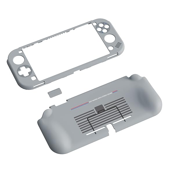 PlayVital ZealProtect Nintendo Switch Liteに対応用保護シェル、Switch Liteに対応用人間工学に基づいたデザインしたハードシェル、ジョイコンのシェル＆グラスフィルム＆サムライカバー＆ボタンキャップは付属