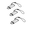 YFFSFDC マイクロUSB変換アダプター タイプC Micro USB 変換アダプタ3個入り Type C メス to Micro USB オス 変換コネクタ 充電とデータ転送 Galaxy、Nexus、Xperia、HUAWEI等Micro U(2)