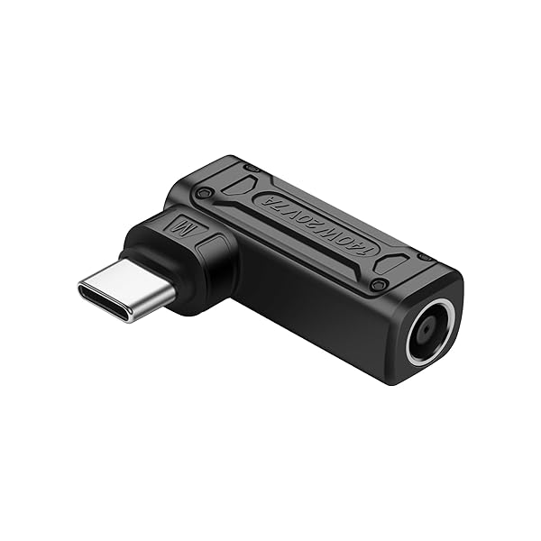 SinLoon PD 140W DC4530-タイプC充電アダプター DC4.5mm x 3.0mmメス(4.5 x 0.6mm)入力-USB Cオスコネクター PDオートIDチップ付き 携帯電話、タブレット、ラップトップ用(DC4530メス M)