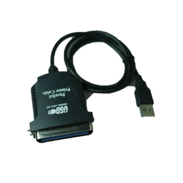 USB→プリンターパラレルポート36pinオス変換ケーブル